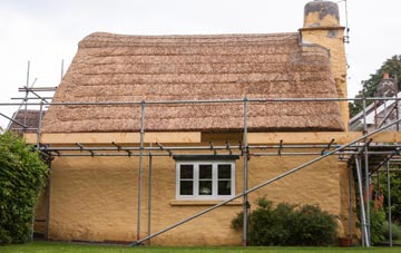 Neat Enstone thatch roofing costs